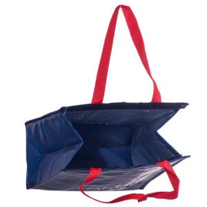 Blue cooler bag for promotion