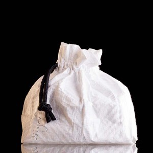 small Drawstring Pouch made of Tyvek