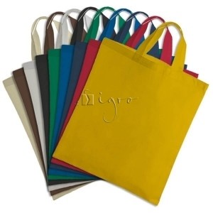 Colour scale for PP shopping bag with short handles