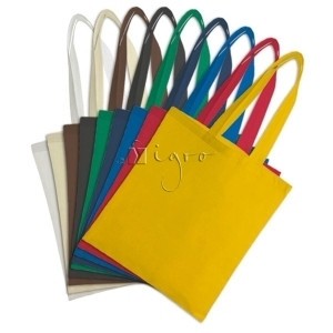 Colour scale for PP shopping bag with long handles