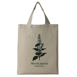 small cotton tote bag