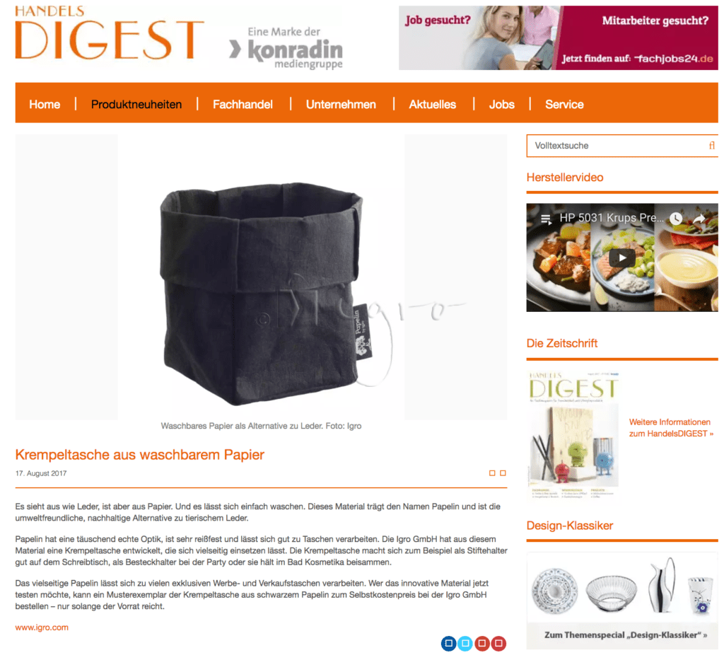 Krempeltasche