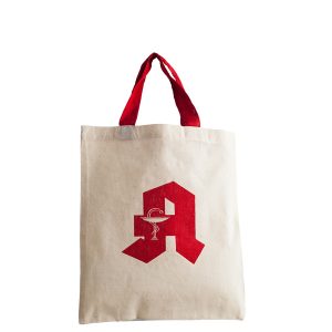 Kleine Apothekertasche mit roten A