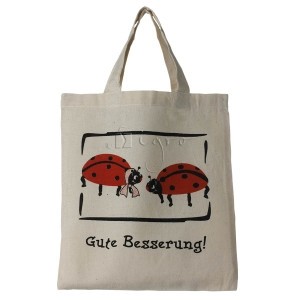 Baumwolltasche Marienkäfer