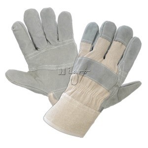 Leather working gloves