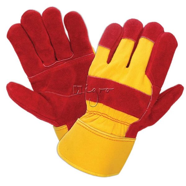 Red Leather Work Gloves “The Red”