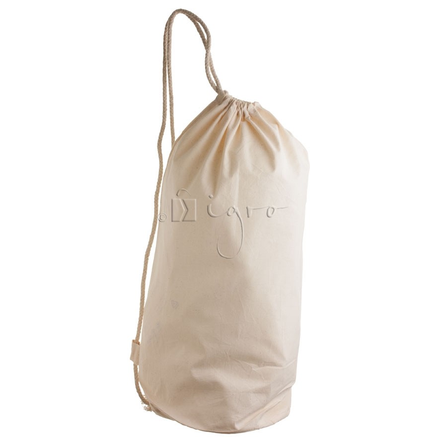 3 X 100% Cotton Canvas Drawstring Bags 30x45cm NEW CottonbagJoe Oeko-Tex fabric