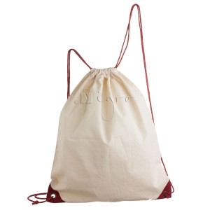 Cotton drawstring bag