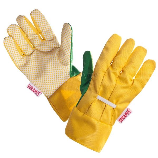 Gardening gloves yellow