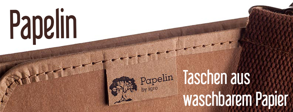 Papelin Taschen: waschbar & wiederverwendbar
