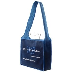 PP Trade Fair bag with broad long handle