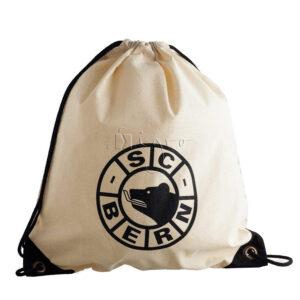 Rucksack mit Kordelzug und farbigen Ecken