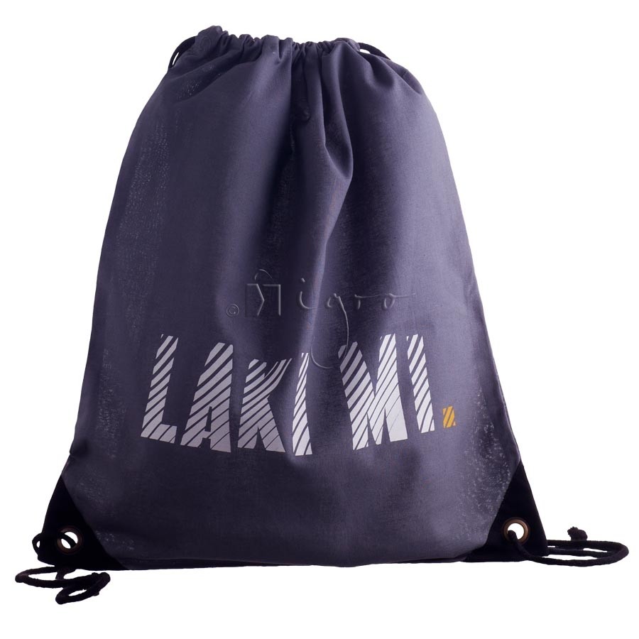 Cotton drawstring backpack