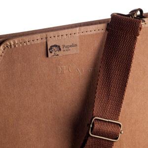 washable paper messenger bag